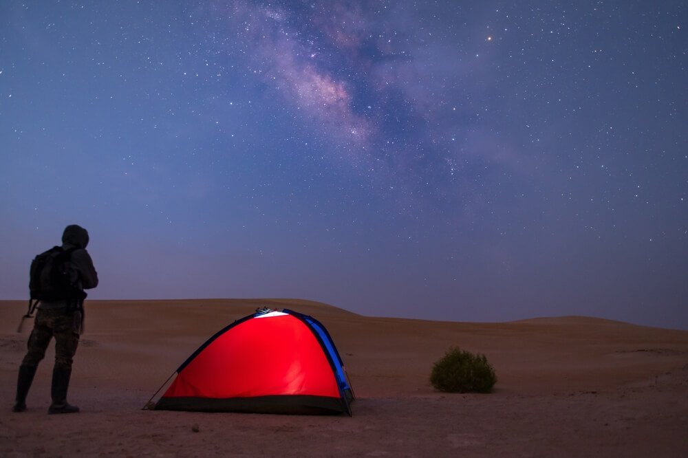 Campamento Salvaje Móvil en el desierto de Merzouga